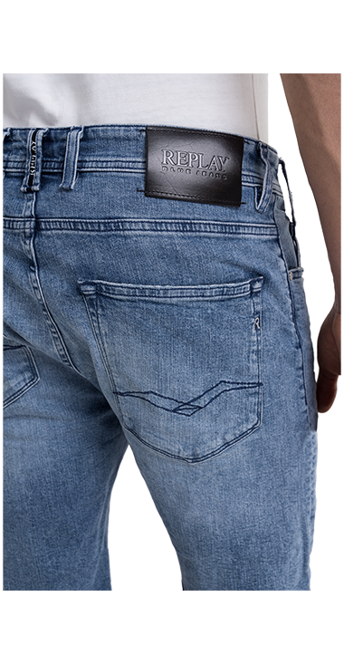 573 Clouds 10.5 OZ ダークインディゴスーパーストレッチデニムショーツ 詳細画像